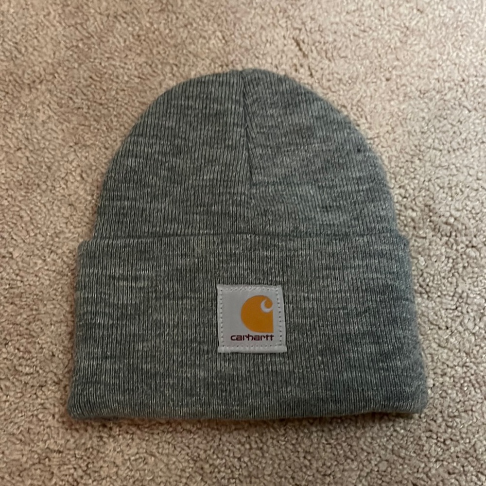 Gray Carhartt Beanie